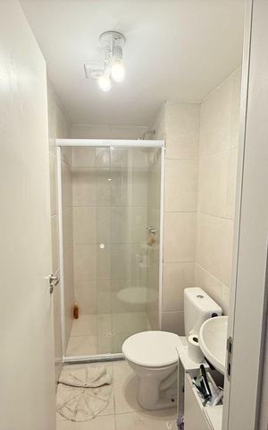 Apartamento para alugar com 45m², 2 quartos e sem vaga Apartamento para alugar com 45m², 2 quartos e sem vagaBanheiro