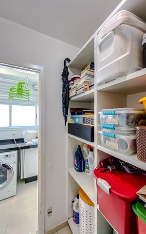 Apartamento à venda com 134m², 3 quartos e 2 vagasDespensa
