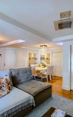 Apartamento à venda com 134m², 3 quartos e 2 vagasSala
