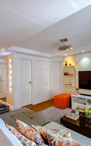 Apartamento à venda com 134m², 3 quartos e 2 vagasSala