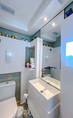 Apartamento à venda com 134m², 3 quartos e 2 vagasLavabo
