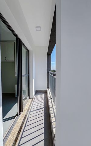 Studio para alugar com 36m², 1 quarto e sem vagaVaranda