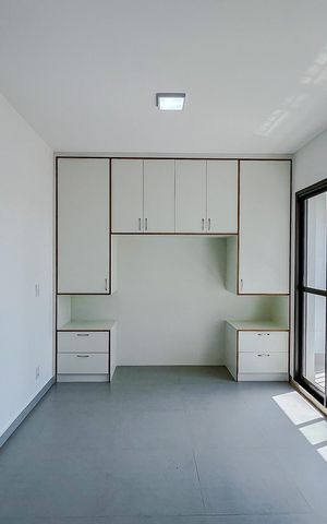 Studio para alugar com 36m², 1 quarto e sem vagaSala/Quarto