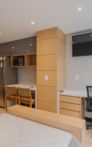 Studio à venda com 30m², 1 quarto e sem vagaQuarto