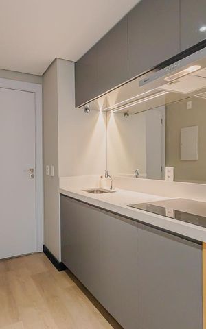 Studio à venda com 30m², 1 quarto e sem vagaCozinha