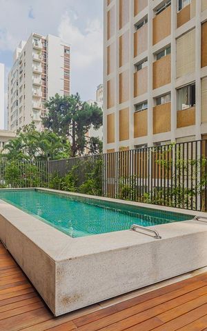 Studio à venda com 30m², 1 quarto e sem vagaPiscina