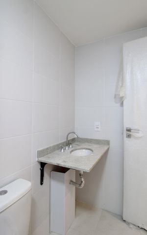 Apartamento para alugar com 63m², 2 quartos e 1 vagaBanheiro Social
