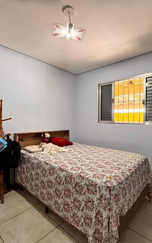 Casa à venda com 124m², 2 quartos e 3 vagas Casa à venda com 124m², 2 quartos e 3 vagasQuarto 1