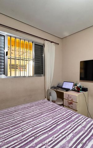 Casa à venda com 124m², 2 quartos e 3 vagas Casa à venda com 124m², 2 quartos e 3 vagasQuarto 2