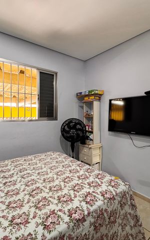 Casa à venda com 124m², 2 quartos e 3 vagas Casa à venda com 124m², 2 quartos e 3 vagasQuarto 1