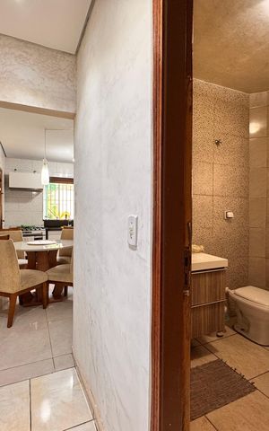 Casa à venda com 124m², 2 quartos e 3 vagas Casa à venda com 124m², 2 quartos e 3 vagasCorredor