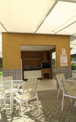 Apartamento à venda com 45m², 2 quartos e 1 vagaÁrea comum - Churrasqueira