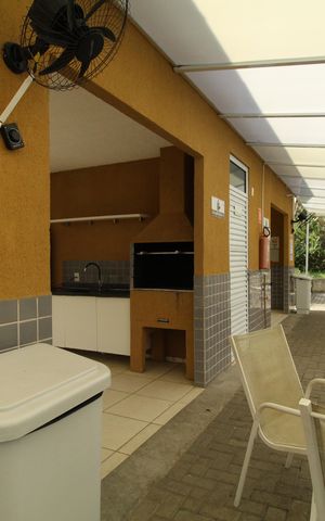 Apartamento à venda com 45m², 2 quartos e 1 vagaÁrea comum - Churrasqueira