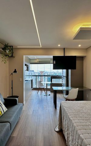 Studio para alugar com 30m², 0 quarto e sem vaga Studio para alugar com 30m², 0 quarto e sem vagaStudio