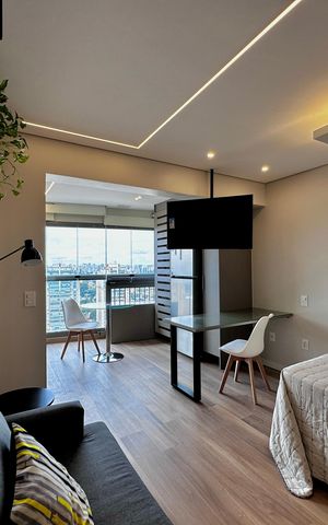 Studio para alugar com 30m², 0 quarto e sem vaga Studio para alugar com 30m², 0 quarto e sem vagaStudio