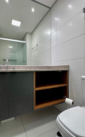 Studio para alugar com 30m², 0 quarto e sem vaga Studio para alugar com 30m², 0 quarto e sem vagaBanheiro