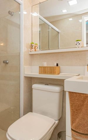 Apartamento à venda com 50m², 2 quartos e 2 vagasBanheiro