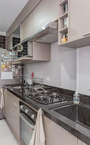 Apartamento à venda com 50m², 2 quartos e 2 vagasCozinha