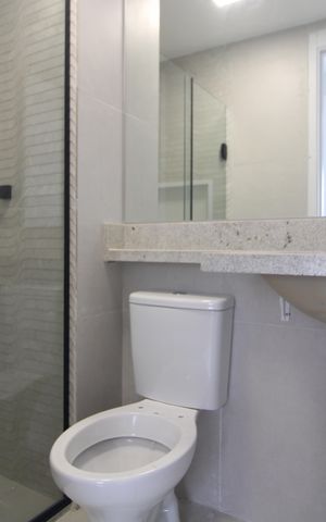 Apartamento para alugar com 37m², 2 quartos e sem vagaBanheiro