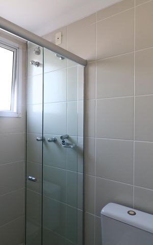 Apartamento para alugar com 64m², 2 quartos e 2 vagasBanheiro Social