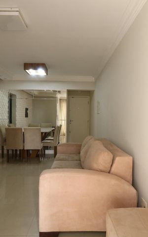 Apartamento para alugar com 64m², 2 quartos e 2 vagasSala