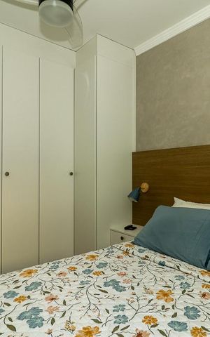 Apartamento à venda com 45m², 2 quartos e 1 vagaQuarto