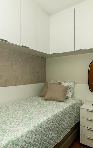 Apartamento à venda com 45m², 2 quartos e 1 vagaQuarto 2