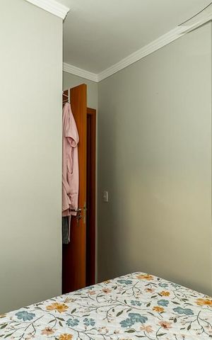 Apartamento à venda com 45m², 2 quartos e 1 vagaQuarto