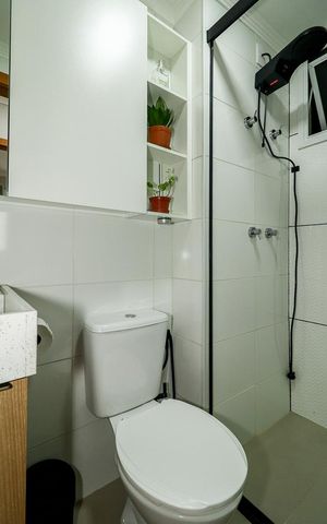 Apartamento à venda com 45m², 2 quartos e 1 vagaBanheiro