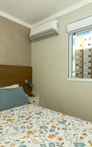 Apartamento à venda com 45m², 2 quartos e 1 vagaQuarto
