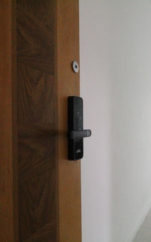 Apartamento à venda com 81m², 3 quartos e 2 vagasSala - Fechadura digital