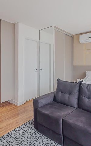 Studio à venda com 39m², 1 quarto e 1 vagaStudio