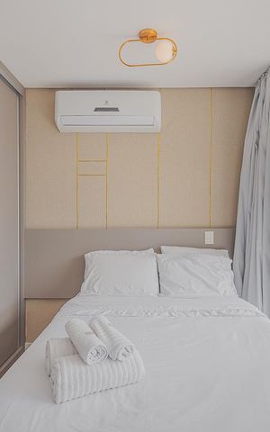 Studio à venda com 39m², 1 quarto e 1 vagaStudio