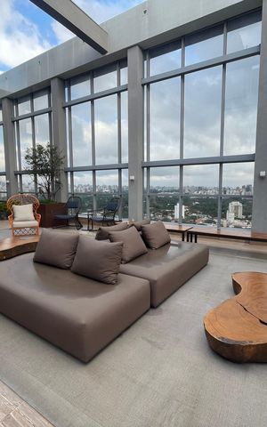 Studio para alugar com 29m², 1 quarto e sem vaga Studio para alugar com 29m², 1 quarto e sem vagaÁrea comum - Piscina