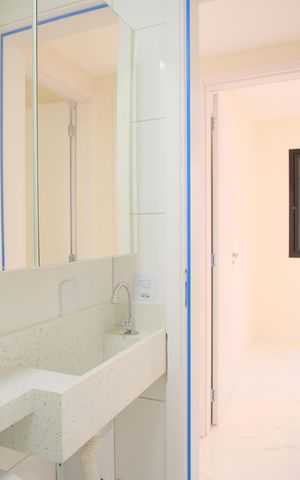 Apartamento à venda com 41m², 2 quartos e sem vagaBanheiro 