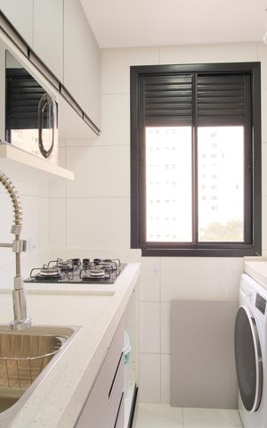 Apartamento à venda com 41m², 2 quartos e sem vagaCozinha e Área de Serviço