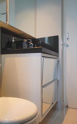 Apartamento à venda com 76m², 2 quartos e 1 vaga Apartamento à venda com 76m², 2 quartos e 1 vagaBanheiro da Suíte