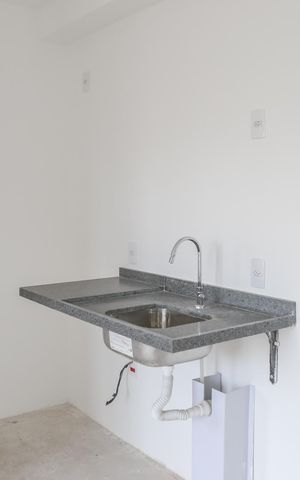 Apartamento à venda com 27m², 1 quarto e sem vaga Apartamento à venda com 27m², 1 quarto e sem vagaSala e Cozinha