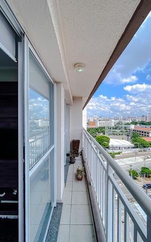 Apartamento à venda com 35m², 1 quarto e 1 vagaVaranda da Sala