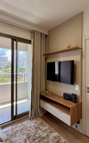 Apartamento à venda com 32m², 1 quarto e sem vaga Apartamento à venda com 32m², 1 quarto e sem vagaSala