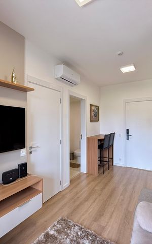 Apartamento à venda com 32m², 1 quarto e sem vaga Apartamento à venda com 32m², 1 quarto e sem vagaSala