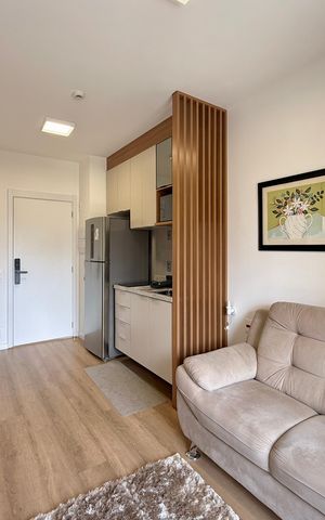 Apartamento à venda com 32m², 1 quarto e sem vaga Apartamento à venda com 32m², 1 quarto e sem vagaSala