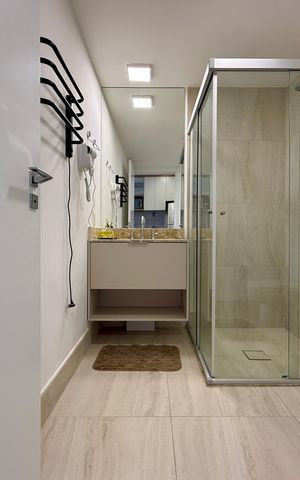 Apartamento à venda com 32m², 1 quarto e sem vaga Apartamento à venda com 32m², 1 quarto e sem vagaBanheiro