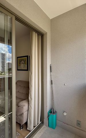 Apartamento à venda com 32m², 1 quarto e sem vaga Apartamento à venda com 32m², 1 quarto e sem vagaSacada
