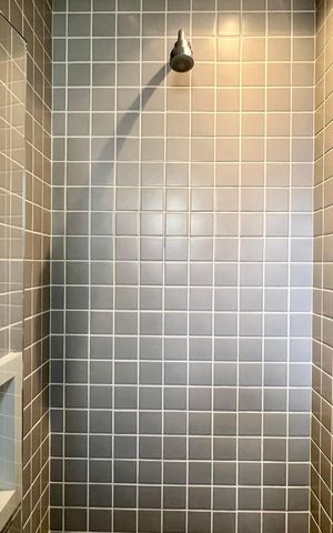 Studio para alugar com 32m², 1 quarto e 1 vaga Studio para alugar com 32m², 1 quarto e 1 vagaBanheiro da Suíte