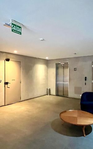 Studio para alugar com 32m², 1 quarto e 1 vaga Studio para alugar com 32m², 1 quarto e 1 vagaHall de entrada