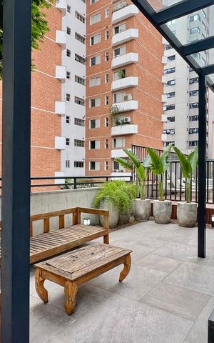 Studio para alugar com 32m², 1 quarto e 1 vaga Studio para alugar com 32m², 1 quarto e 1 vagaÁrea comum