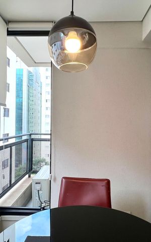 Studio para alugar com 32m², 1 quarto e 1 vaga Studio para alugar com 32m², 1 quarto e 1 vagaVaranda