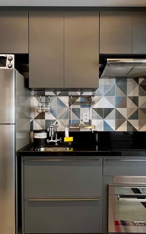 Studio para alugar com 32m², 1 quarto e 1 vaga Studio para alugar com 32m², 1 quarto e 1 vagaCozinha