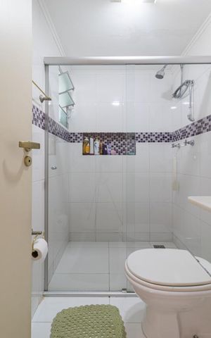 Apartamento à venda com 87m², 3 quartos e 1 vagaBanheiro Social